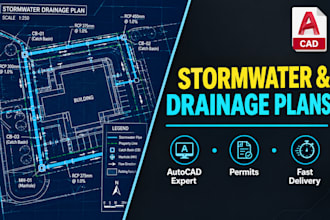create stormwater site plan and drainage design