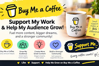 promote your buy me a coffee page to grow your audience and supporters