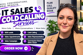 be your b2b sales closer, saas sales representative, and sdr