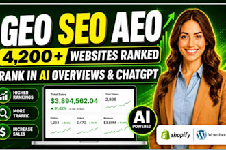 optimize your website for GEO SEO aeo and ai search visibility