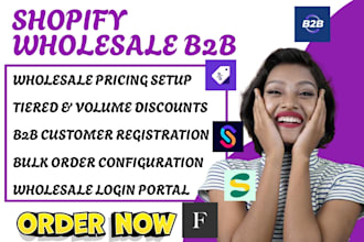 setup shopify wholesale pricing discount sparklayer sami b2b faire wholesale hub