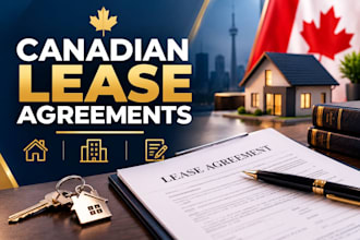 draft canadian lease agreements, rental contracts and property legal documents