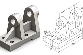 convert sketches and photes to cnc cad  in solidworks and fusion
