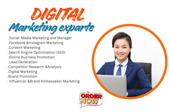 be your digital marketing expart for business growth