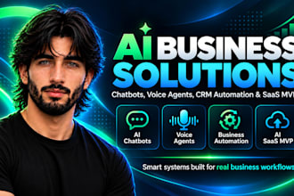 build ai agents, chatbots, voice bots and business automation