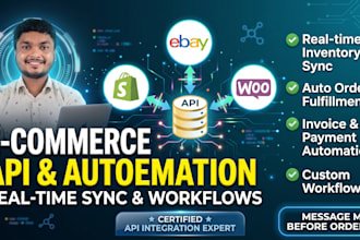 integrate ecommerce apis, automate workflows, and connect online stores