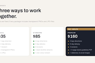 design a custom business logo with transparent highresolution pngs