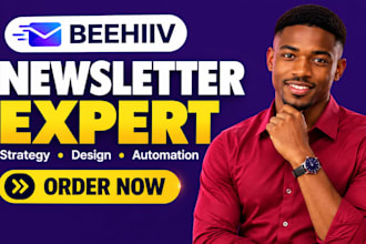 setup beehiiv newsletter beehiiv landing page beehiiv website automation beehive