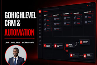 be your go high level expert for gohighlevel workflow, crm setup, course builds