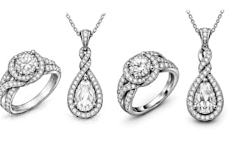sketch jewelry ring necklaces pendant bracelet bangles earring watch
