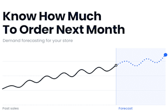 create a demand forecast for sales and inventory planning
