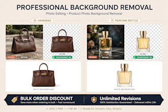 do background removal and profession photoshop photo editing