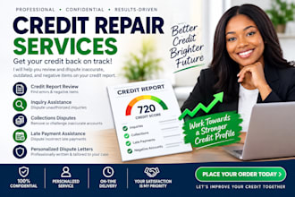 fix your credit report, credit repair, inquiries, collections, late payment