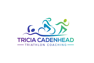 design greatest powerful swim bike run logo