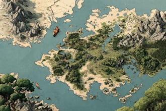 fantasy map design fantasy map