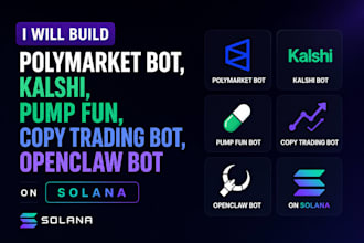 polymarket bot, openclaw, pump fun bot crypto trading bot, solana arbitrage bot