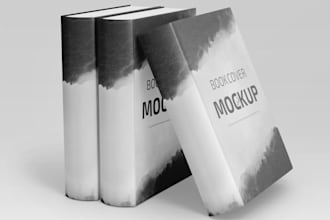 do modern book cover design and book formatting