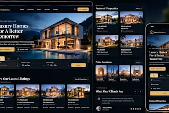 build a responsive react landing page for your business