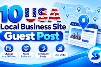 10 USA local business site guest post