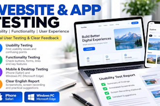 test your website or app
