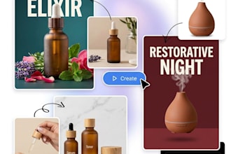 create ai generated product photography graphics