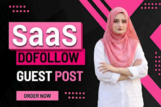 do saas guest posts and niche edits with dofollow backlinks
