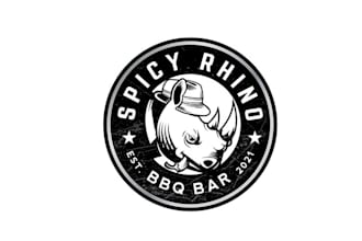 design custom BBQ restaurant franchise logo