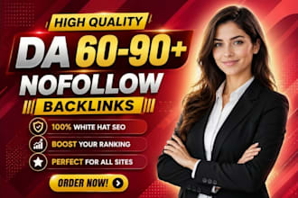 do white hat high da authority SEO nofollow backlinks with link building