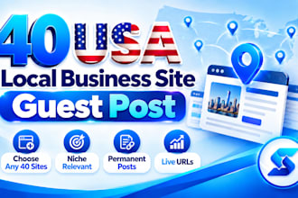 40 USA local business based guest post