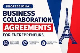 draft business collaboration agreements for entrepreneurs