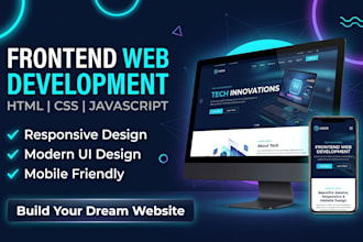 build responsive frontend websites