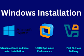 provide windows installation support