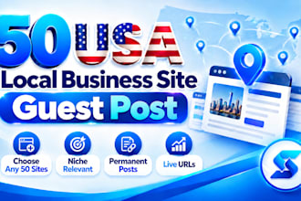 50 USA local business site guest post