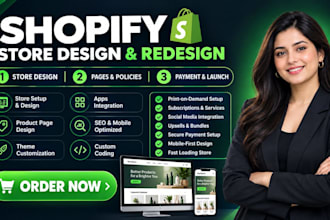 shopify store design shopify store redesign shopify website design shopify store