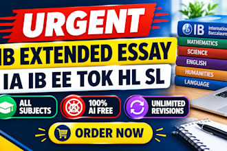 offer ib ia and ib extended essay editing and feedback