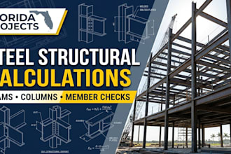 perform steel beam and column calculations for structural analysis