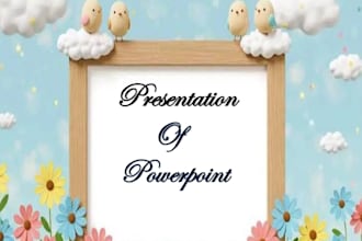 design an amazing powerpoints pitch deck presentation