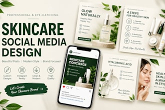 create modern social media posts for your brand