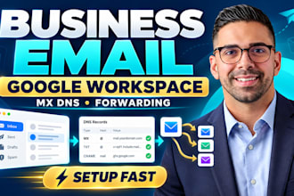 squarespace email hosting, google workspace, business emails, mx dns, forwarding