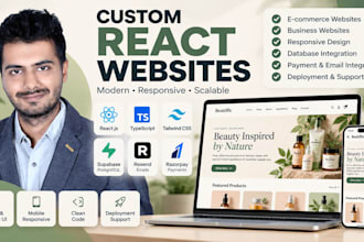 build a modern react typescript ecommerce website