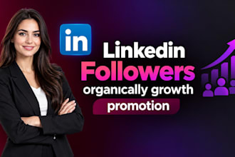 drive real linkedin followers organically fast