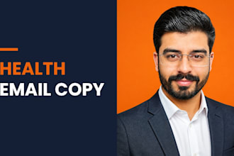 write email sequences for health and wellness brands