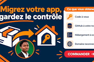 migrer votre app lovable ou base44 vers votre propre hébergement