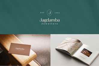 design a premium typographic wordmark and logo system