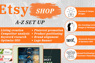 optimize etsy product listings, etsy SEO, and etsy shop setup