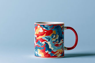 awesome custom mug design