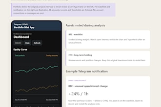 build telegram bots and mini apps