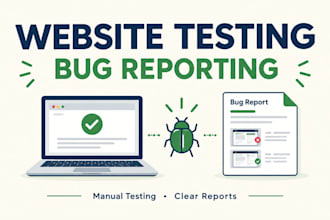 manual test your website
