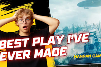 design high CTR youtube thumbnails