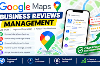 remove harmful fake and spam google maps and business reviews